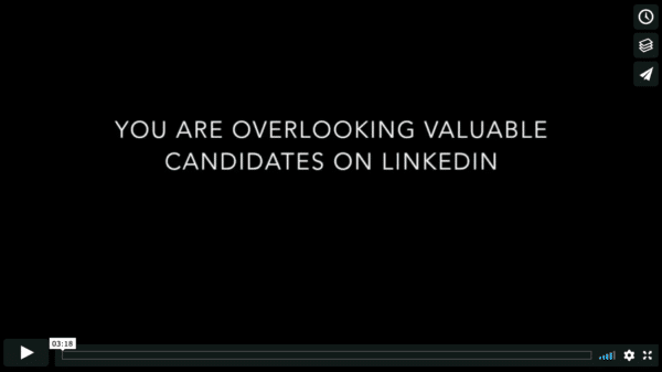 You are overlooking valuable candidates on LinkedIn