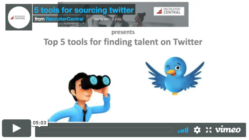 Top 5 tools for finding talent on Twitter