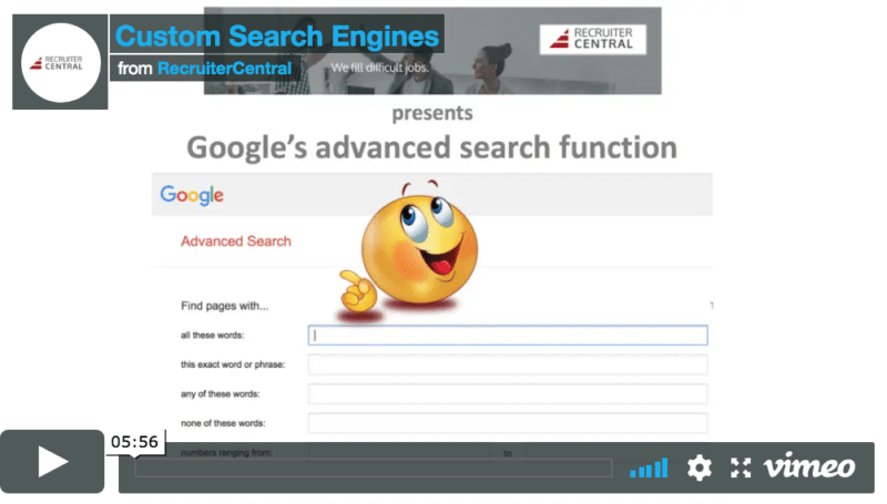 Google’s advanced search function